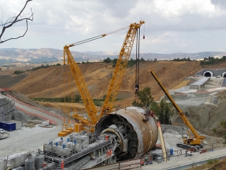 Smontaggio TBM Barbara
